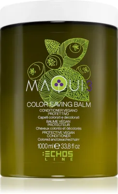 Echosline Maqui Color Saving Balm - Очищающий кондиционер для волос, веганский продукт, 1000 мл