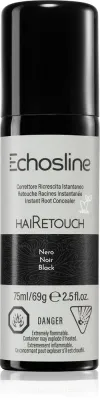 Спрей-корректор для волос Echosline Hairetouch Hairtouch тонирующий, чёрный, 75 мл