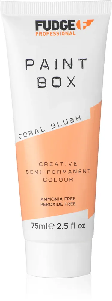 Краска для волос Fudge Paintbox смываемая, для домашнего окрашивания, 75 мл, оттенок Coral Blush