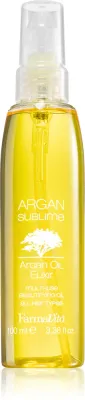 FarmaVita Argan Sublime - Масляная эликсир для блестящих и гладких волос, 100 мл