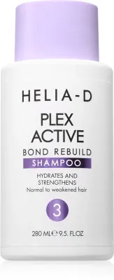 Helia-D Plex Active Bond Rebuild - Укрепляющий шампунь для всех типов волос, 280 мл