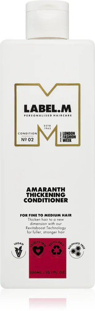 label.m Amaranth - Увлажняющий шампунь для тонких волос, 300 мл