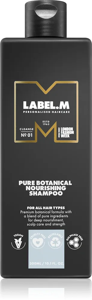 label.m Pure Botanical - Увлажняющий шампунь для всех типов волос, 300 мл