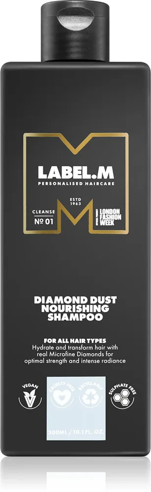 label.m Diamond Dust - Очищающий шампунь для всех типов волос, 300 мл