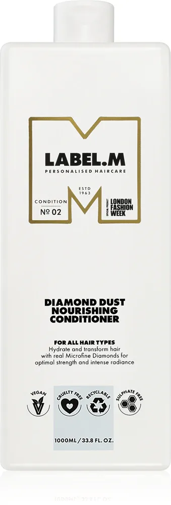 label.m Diamond Dust Nourishing Conditioner - Кондиционер для волос, питательный для сухих волос, 1000 мл