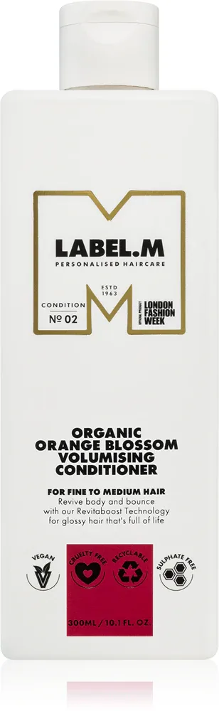 label.m Organic Orange Blossom - Кондиционер для увеличения объема волос, 300 мл