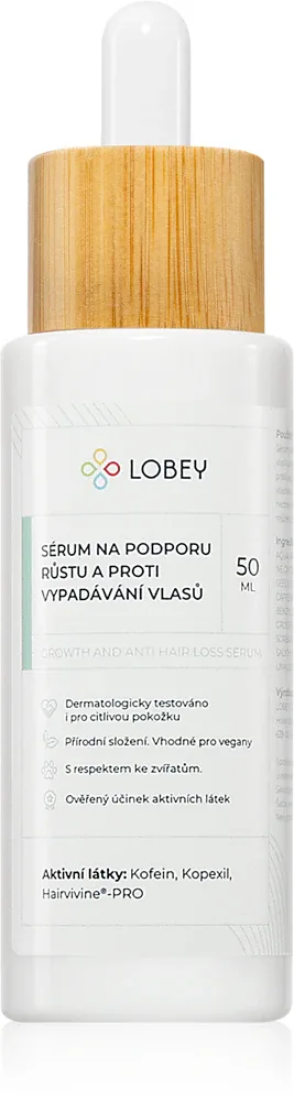 Lobey Hair Care - Сыворотка для волос для укрепления и стимуляции роста волос, 50 мл