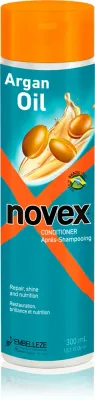 Novex Argan Oil - Увлажняющий кондиционер для непослушных и пушистых волос, 300 мл