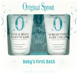 Набор для купания малыша Original Sprout Baby's First Bath гель и крем, подарочная упаковка для детей — фото 1