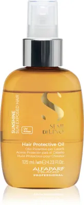 Alfaparf Milano Semi di Lino Sunshine - Защитное масло для волос, подверженных воздействию вредного излучения солнца, 125 мл