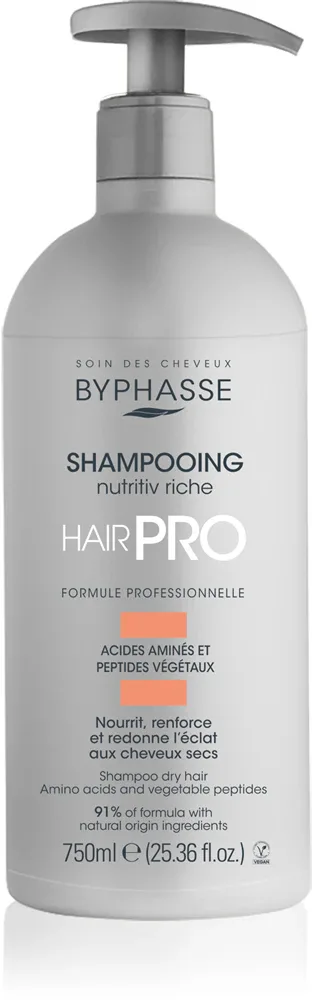 BYPHASSE Hair Pro - шампунь для кудрявых и волнистых волос, 750 мл