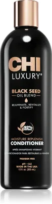 CHI Luxury Black Seed Oil Moisture Replenish Conditioner - Увлажняющий кондиционер для легкого расчесывания волос, 355 мл