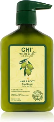 CHI Organics Olive - увлажняющий кондиционер для волос и тела, 340 мл