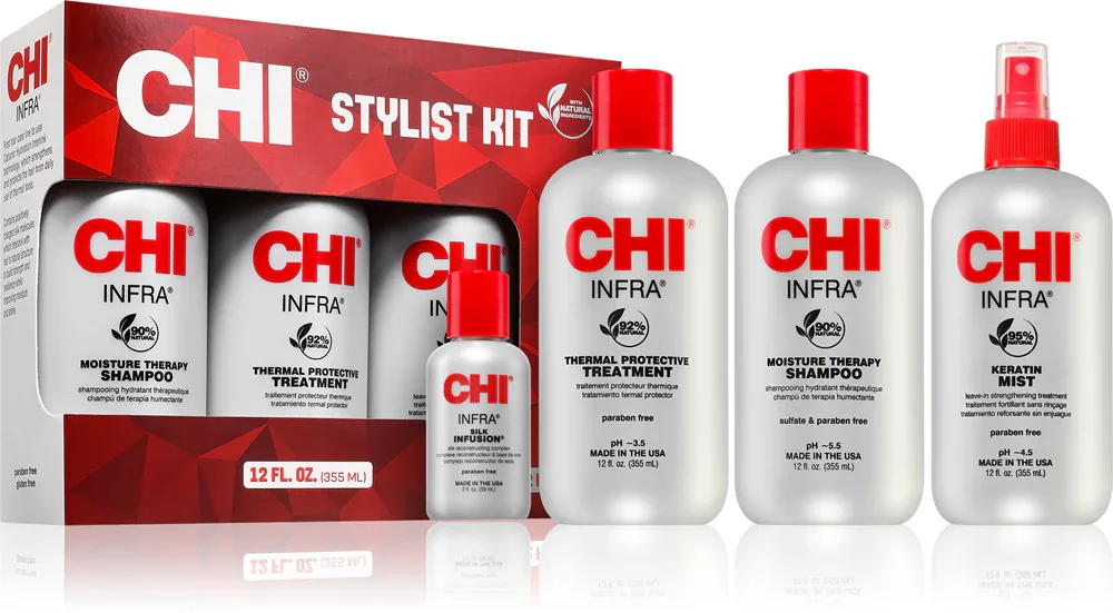 CHI Stylist Kit - набор для волос, 4 шт