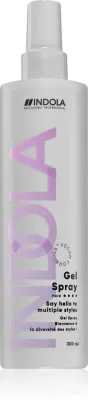 Гель-спрей для укладки волос Indola Gel Spray сильной фиксации, неаэрозольный, 300 мл