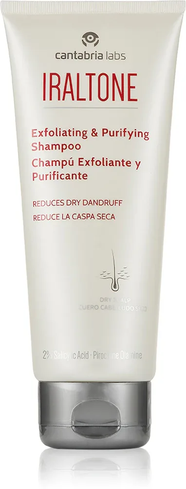 IRALTONE Exfoliating and Purifying Shampoo - Шампунь против перхоти, который очищает волосы, 200 мл
