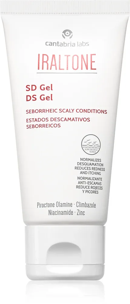 IRALTONE SD Gel - Уход за волосами при себорейном дерматите и тяжелом перхоти, 50 мл