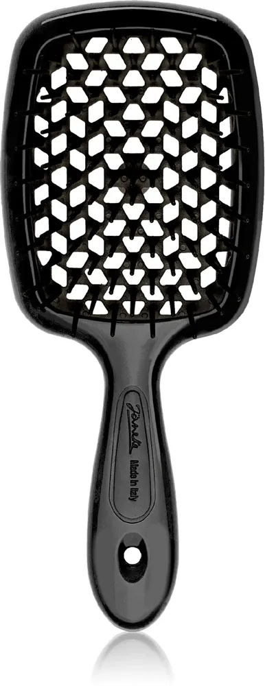 Janeke Carbon Fibre Pneumatic Brush - Расческа для волос 22 cm, 1 шт