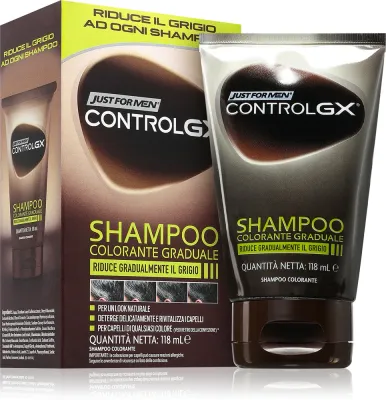 Just for Men Control GX Shampoo - шампунь и кондиционер для седых волос, 118 мл, 118 мл (JSM00002)