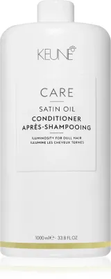 Keune Care Satin Oil Conditioner - в контексте того, что это кондиционер для волос: кондиционер для волос, придающий блеск и облегчающий расчесывание, 1000 мл