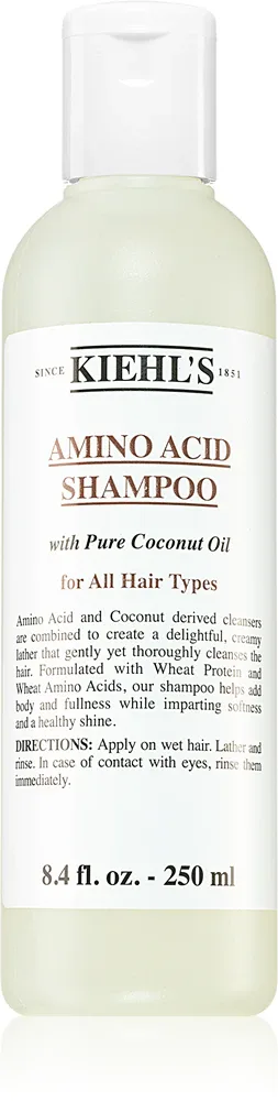 Kiehl's Amino Acid Shampoo - шампунь с кокосовым маслом для всех типов волос, 250 мл