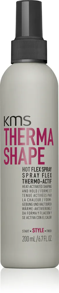 Спрей для укладки волос KMS Thermashape Hot Flex Spray для локонов, средняя фиксация, 200 мл