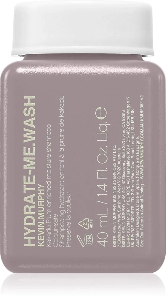 Kevin Murphy Hydrate - Me Wash - Увлажняющий шампунь для окрашенных волос, 40 мл