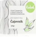 Kvitok Tea Tree - Шампунь в виде кубика для жирных волос, 50 г — фото 1