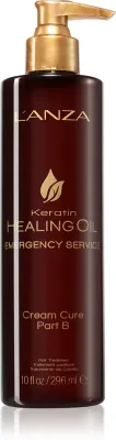 Несмываемый кондиционер для волос L'anza Keratin Healing Oil с термозащитой, 296 мл