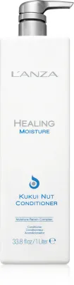 L'anza Healing Moisture Kukui Nut Conditioner - Увлажняющий кондиционер для ежедневного использования, 1000 мл