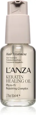 Масло для волос L'anza Keratin Healing Oil Hair Treatment с кератином, термозащита, против пушистости, 185 мл