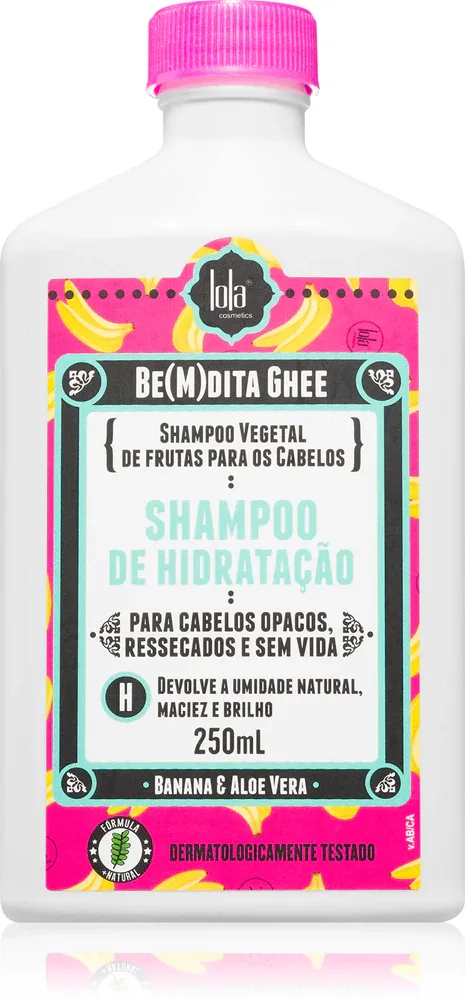 Lola Cosmetics BE(M)DITA GHEE SHAMPOO DE HIDRATAÇÃO - Увлажняющий шампунь, 250 мл
