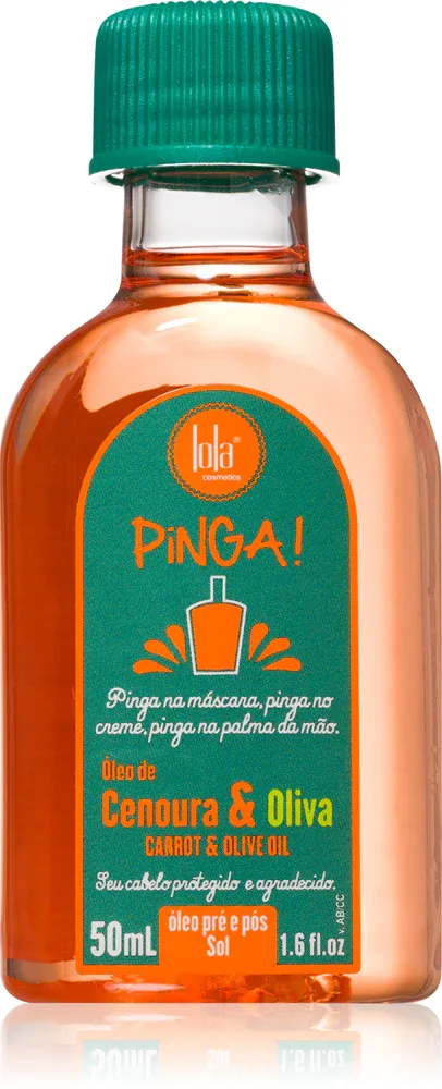Lola Cosmetics Pinga Cenoura & Oliva - Питательное масло для волос, 50 мл