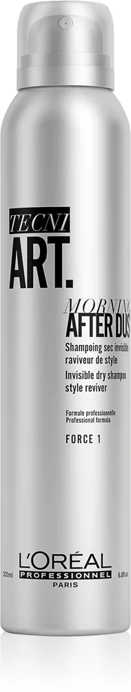 Шампунь сухой для волос L’Oreal Professionnel Tecni.Art Morning After Dust против избытка себума, без белых следов, 200 мл