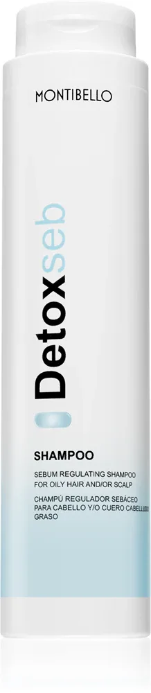 Montibello DetoxSeb Sebum Regulating Shampoo - шампунь для нормализации жирной и раздраженной кожи головы, 300 мл