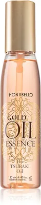 Montibello Gold Oil Tsubaki Oil - Увлажняющее и питательное масло для волос, защищающее цвет, 130 мл