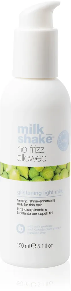 milk_shake No Frizz Allowed Glistening Light Milk - Молоко для волос против пушистости волос, 150 мл