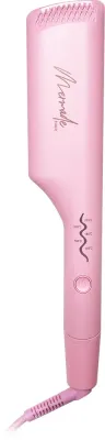 Стайлер для завивки волос Mermade Double Waver Pink с ионизацией, два ствола 25 мм, 1 шт