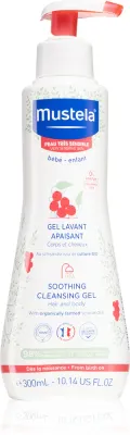 Mustela Bebe - Успокаивающий очищающий гель для детей с рождения, 300 мл