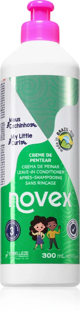 Кондиционер для волос Novex My Little Curls несмываемый, для детских кудрей, 300 мл для детей