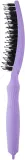 Плоская щётка для волос Olivia Garden Fingerbrush Bloom, гибкая головка, для всех типов волос, 1 шт Lavender — фото 2
