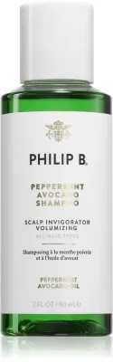 Шампунь для волос Philip B. Peppermint Avocado очищающий, для всех типов волос, 60 мл