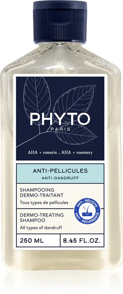 Phyto Anti-Dandruff Dermo-Trating Shampoo - Шампунь против перхоти, 250 мл