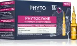 Phyto Phytocyane Women Treatment - Уход, способствующий росту волос и предотвращающий их выпадение, 12 мл — фото 1
