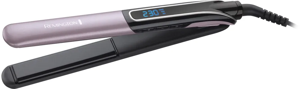 Выпрямитель для волос Remington Sleek Curl Expert S6700 с керамическими пластинами, дисплеем LED, 1 шт