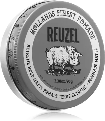 Помада для волос Reuzel Grey Hold Matte Pomade матовая, сверхсильной фиксации, 95 г