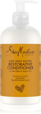 Shea Moisture Raw Shea Butter - восстанавливающий кондиционер, 384 мл