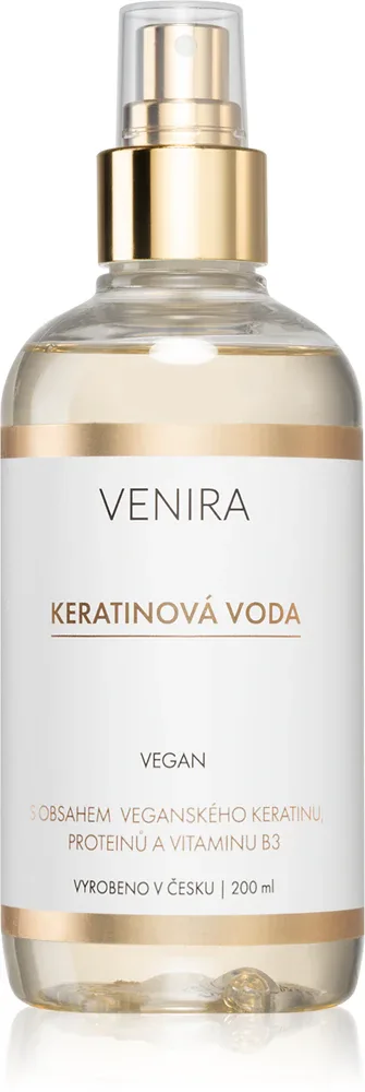 Venira Keratin Hair Water - Уход за волосами без смывания с ароматом Floral-Citrus, 200 мл