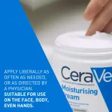 CeraVe Moisturizers - Крем увлажняющий для лица и тела для сухой и очень сухой кожи — фото 4
