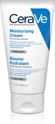 CeraVe Moisturizers - Крем увлажняющий для лица и тела для сухой и очень сухой кожи, 50 мл